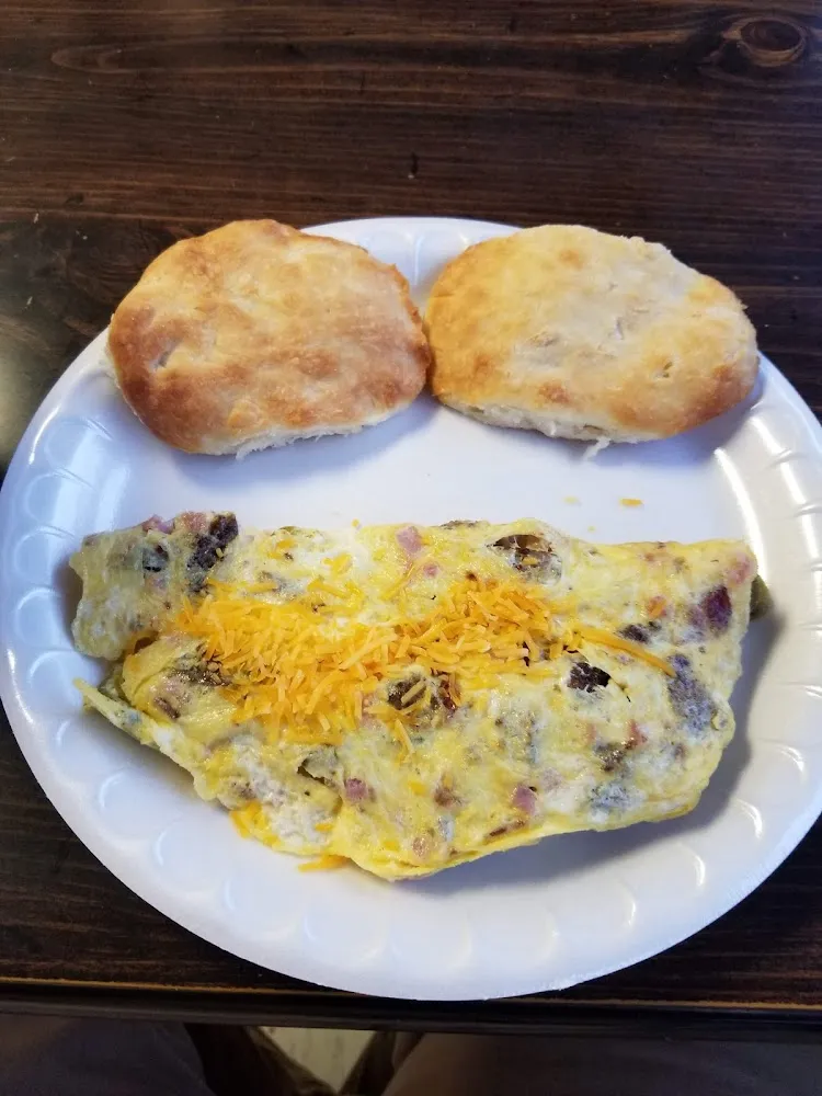 Mushrooms and Cheese Omelette