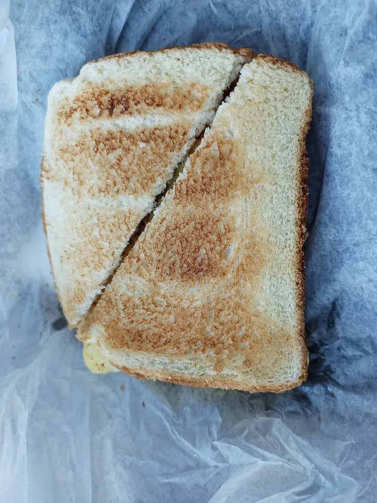 Scrambled Egg and Cheese Toasted Bread