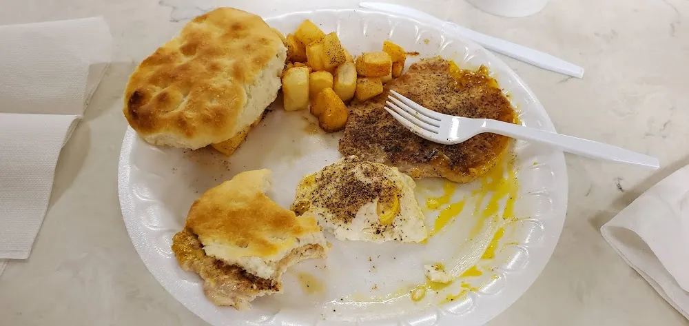 Tenderloin Egg and Potato Breakfast Plate